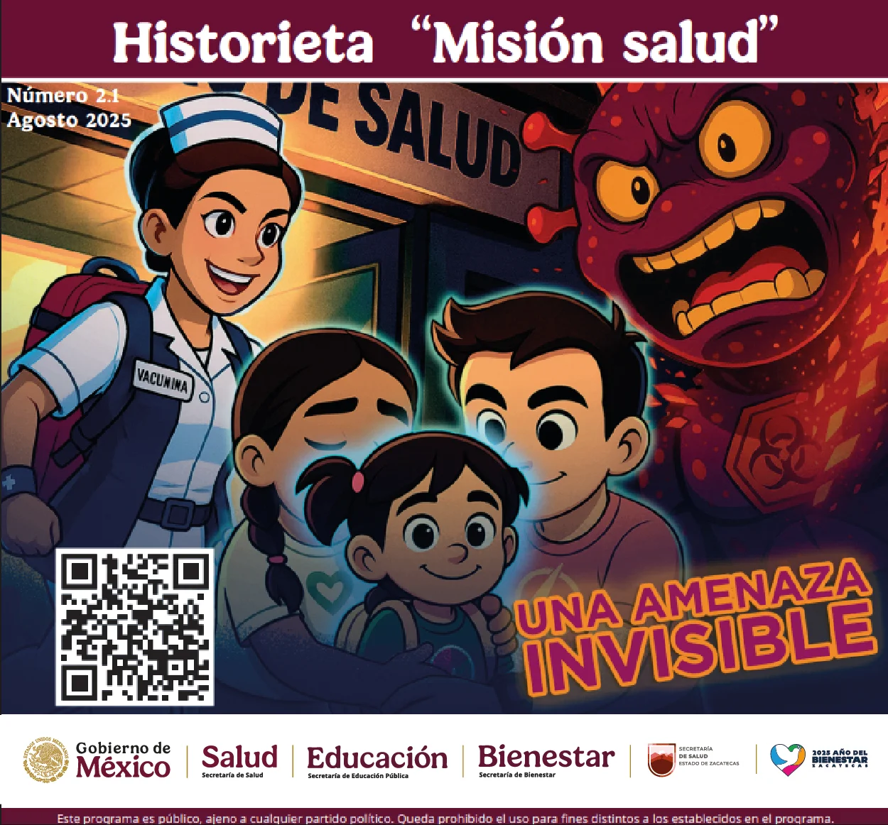 Historieta Misión Salud 01