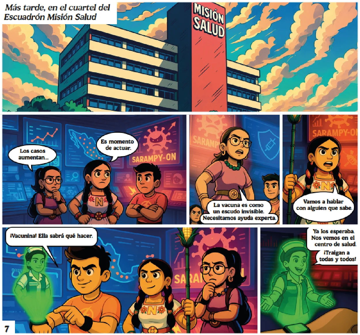 Historieta Misión Salud 08